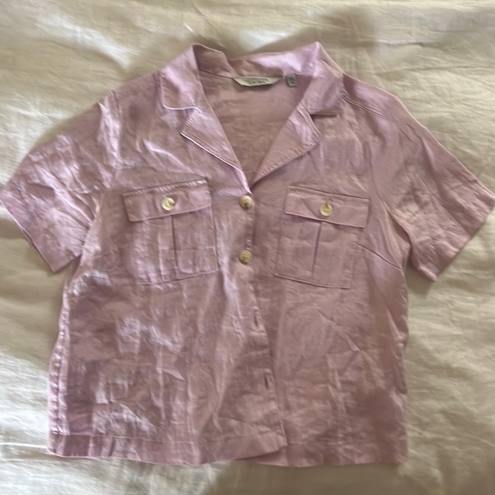 Linen Shirt &Other Stories, Size 4